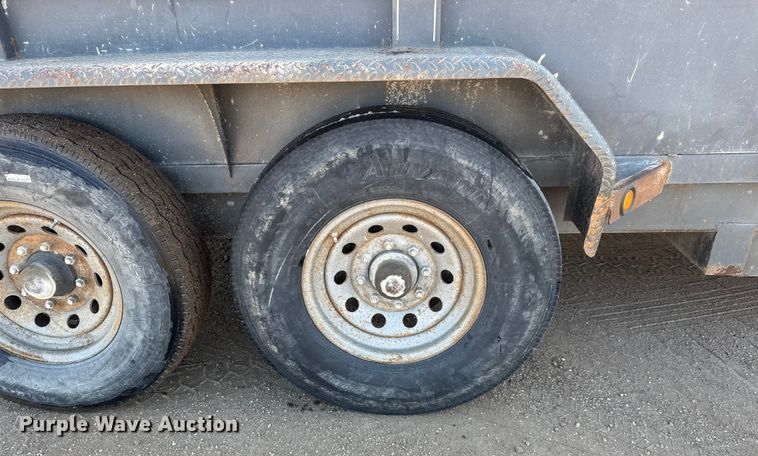 image for item ET4455 2007 Titan DB4889 dump trailer