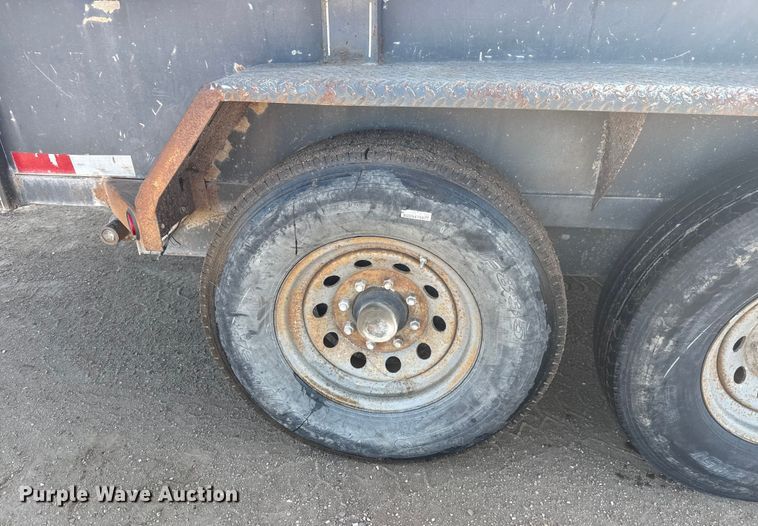 image for item ET4455 2007 Titan DB4889 dump trailer