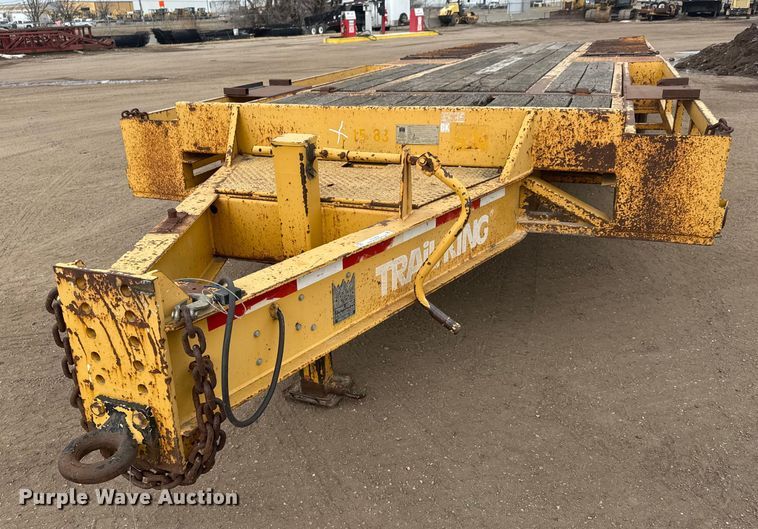 image for item ET4458 2001 Trail King TKT 20-2800 tilt deck equipment trailer