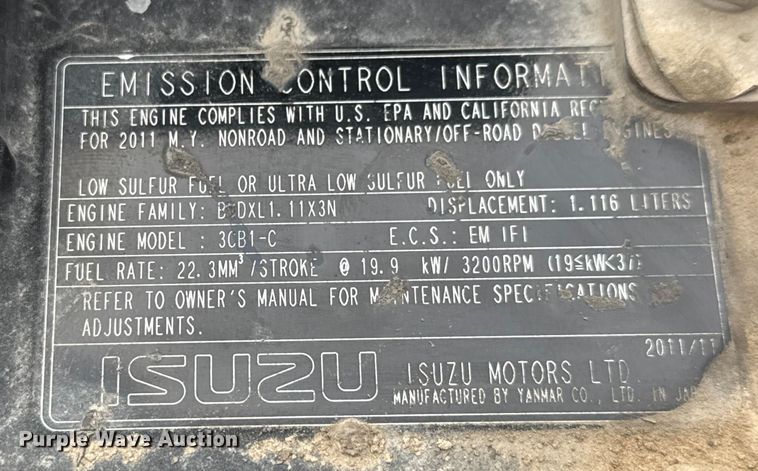 image for item ET4459 2012 Crafco SS125 Super Hot pothole patcher