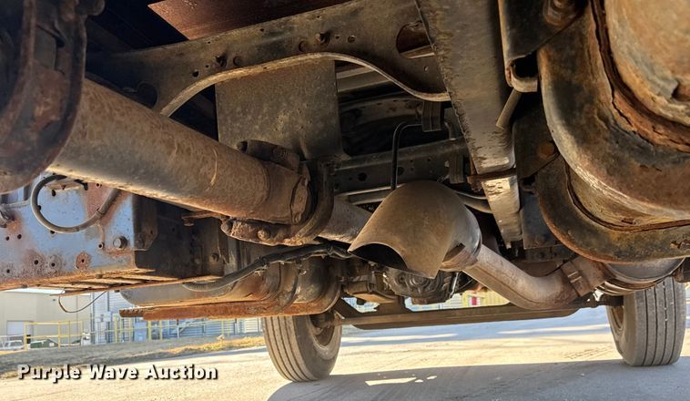 image for item ET4496 2008 Ford F750 Super Duty XL  flatbed truck with vacuum excavator