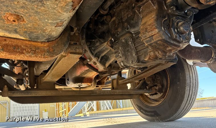 image for item ET4496 2008 Ford F750 Super Duty XL  flatbed truck with vacuum excavator