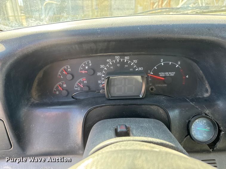 image for item ET4496 2008 Ford F750 Super Duty XL  flatbed truck with vacuum excavator