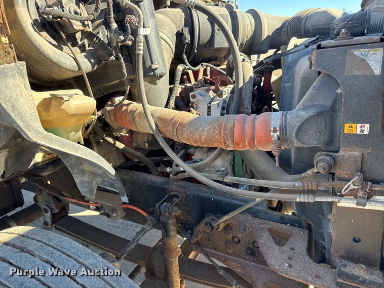 image for item ET4496 2008 Ford F750 Super Duty XL  flatbed truck with vacuum excavator