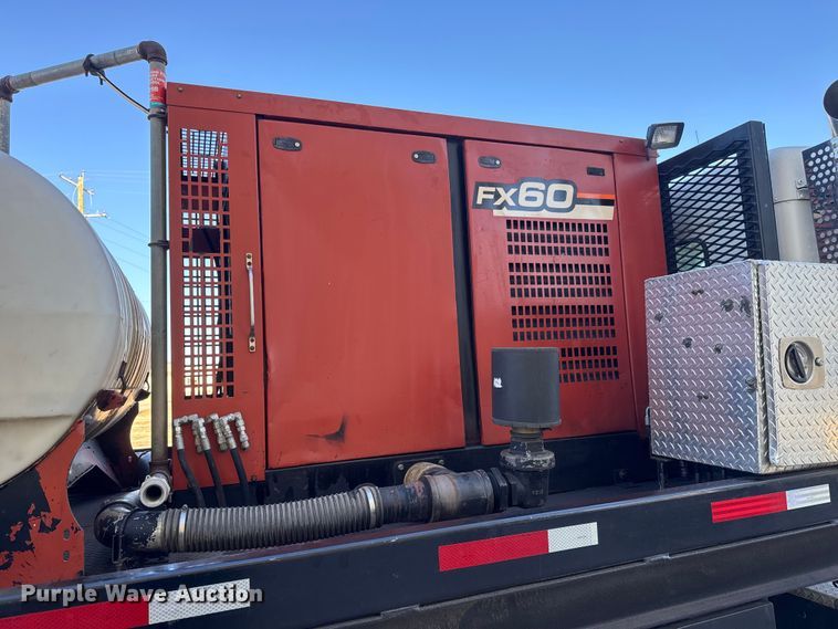 image for item ET4497 2009 Kenworth T270 flatbed truck with vacuum excavator