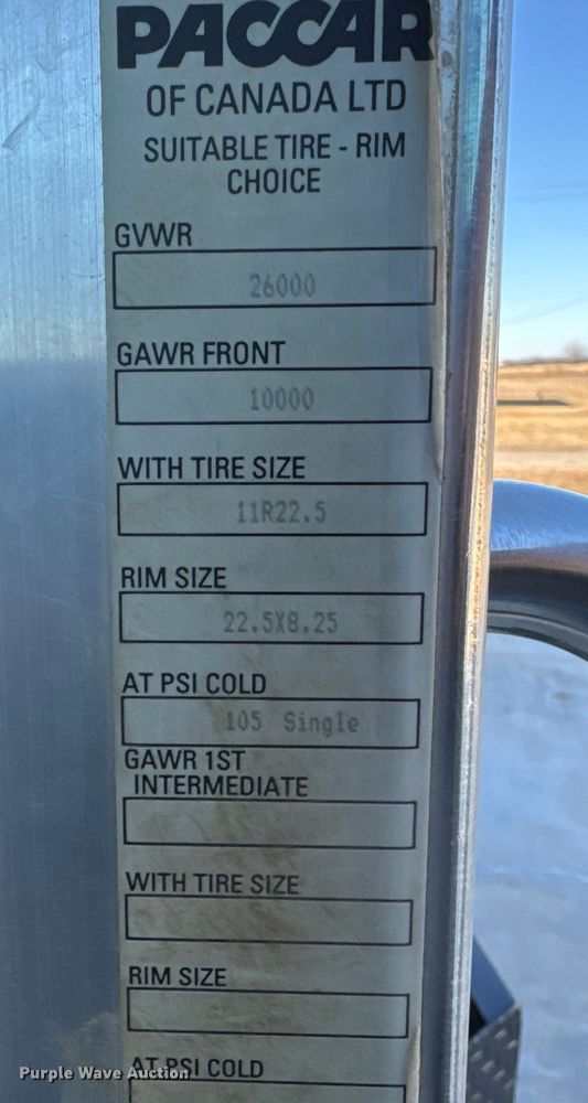 image for item ET4497 2009 Kenworth T270 flatbed truck with vacuum excavator