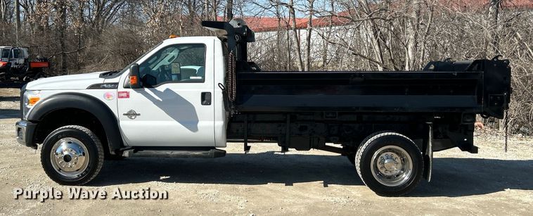 image for item ET6987 2012 Ford F550 Super Duty XL dump truck