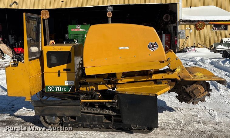 image for item ET8647 2023 Vermeer SC70TX stump grinder