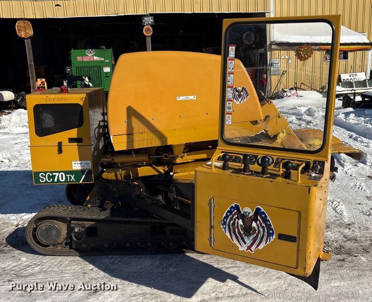 image for item ET8647 2023 Vermeer SC70TX stump grinder