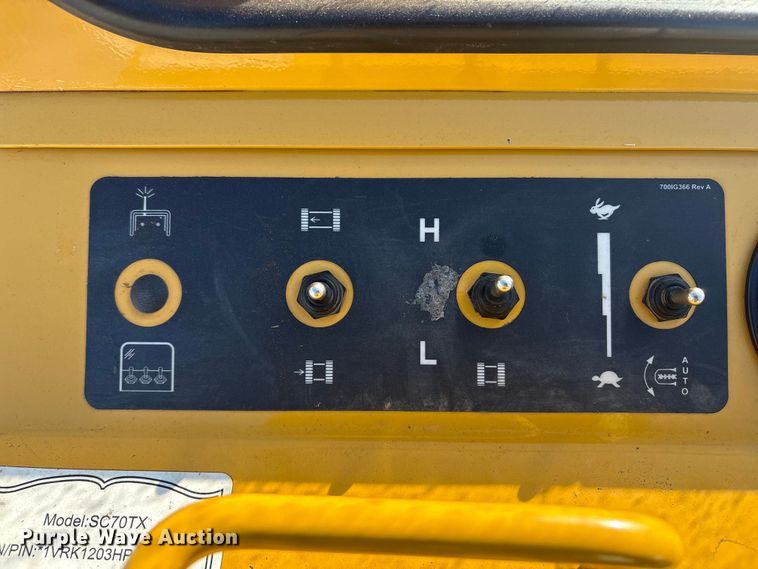 image for item ET8647 2023 Vermeer SC70TX stump grinder