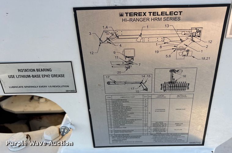 image for item EU4847 2013 International 4400 SBA bucket truck