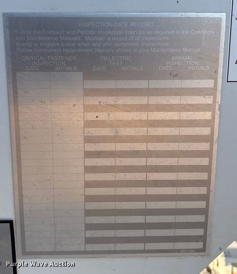 image for item EU4847 2013 International 4400 SBA bucket truck