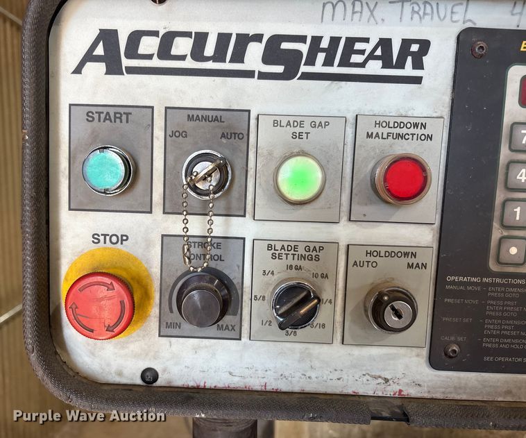 image for item EU4881 Accushear 875012 metal shear