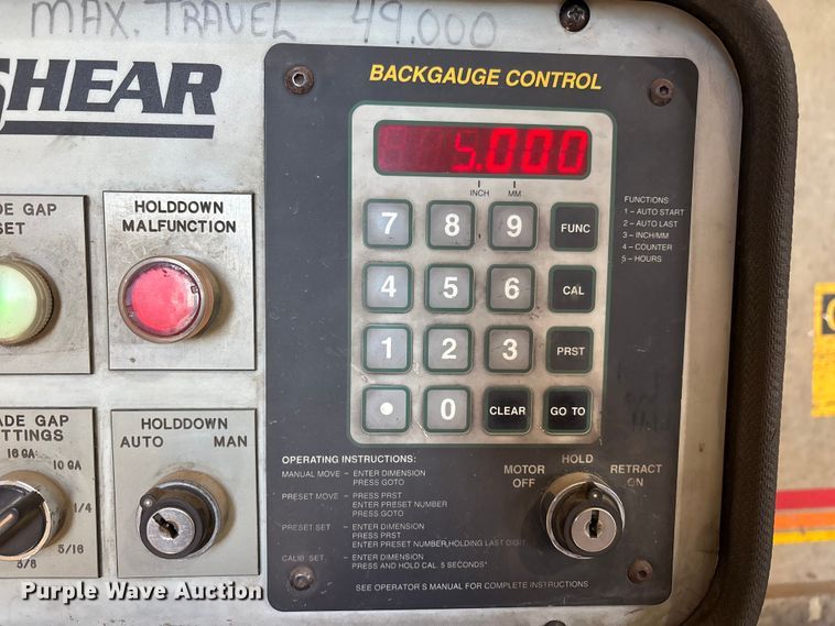 image for item EU4881 Accushear 875012 metal shear