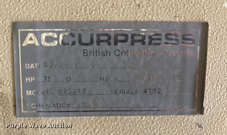 image for item EU4881 Accushear 875012 metal shear