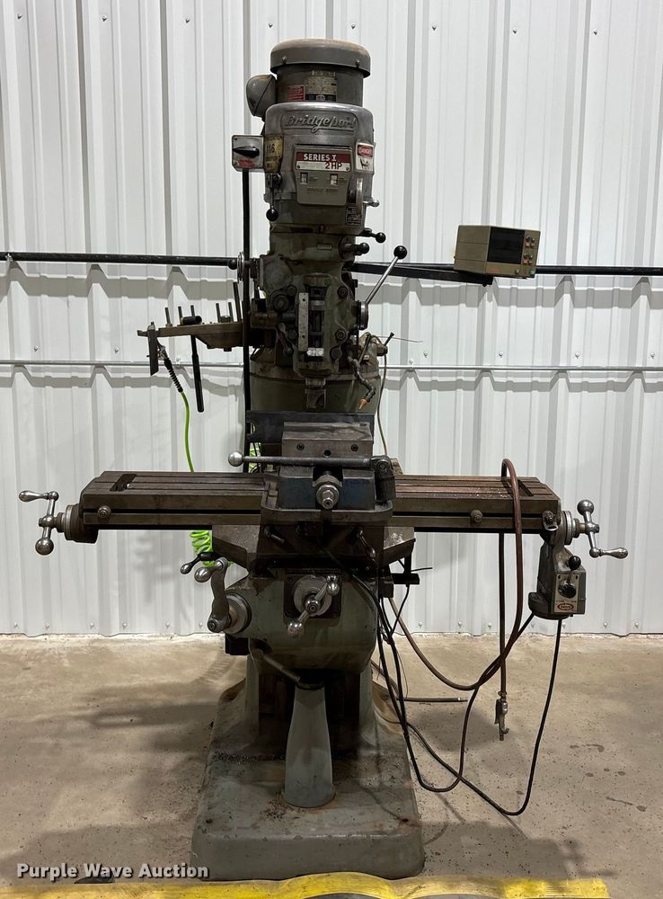 image for item EU4883 Bridgeport vertical milling machine