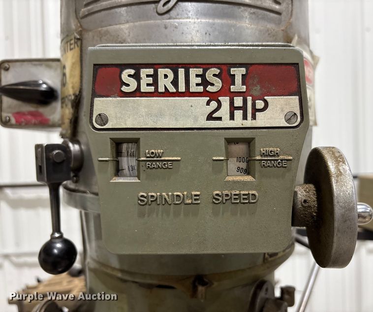 image for item EU4883 Bridgeport vertical milling machine