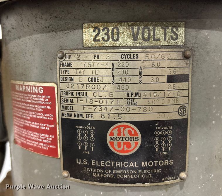 image for item EU4883 Bridgeport vertical milling machine