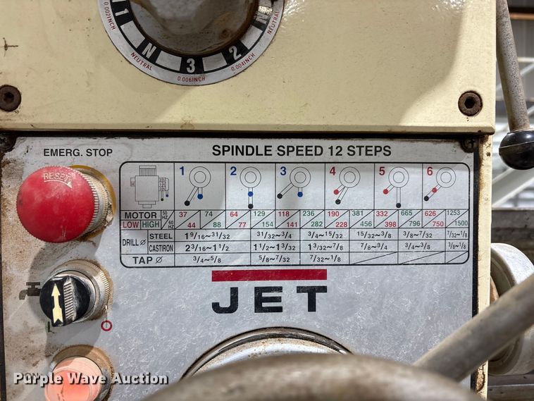 image for item EU4884 JET J-1100R radial drill press