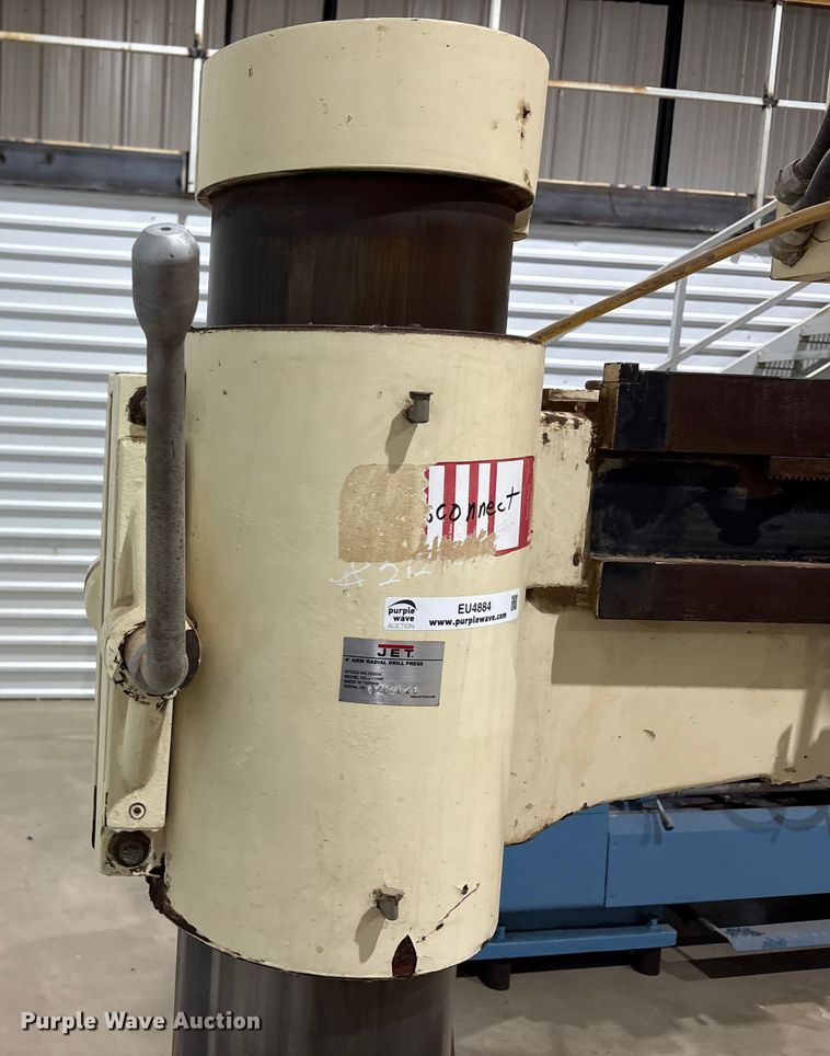 image for item EU4884 JET J-1100R radial drill press