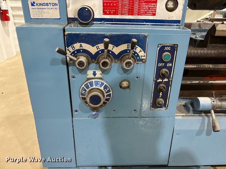 image for item EU4885 1997 Kingston HD-2290 Lathe