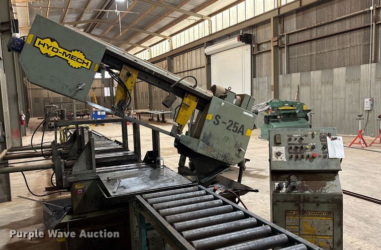 image for item EU4886 Hyd-Mech S-25A Band saw
