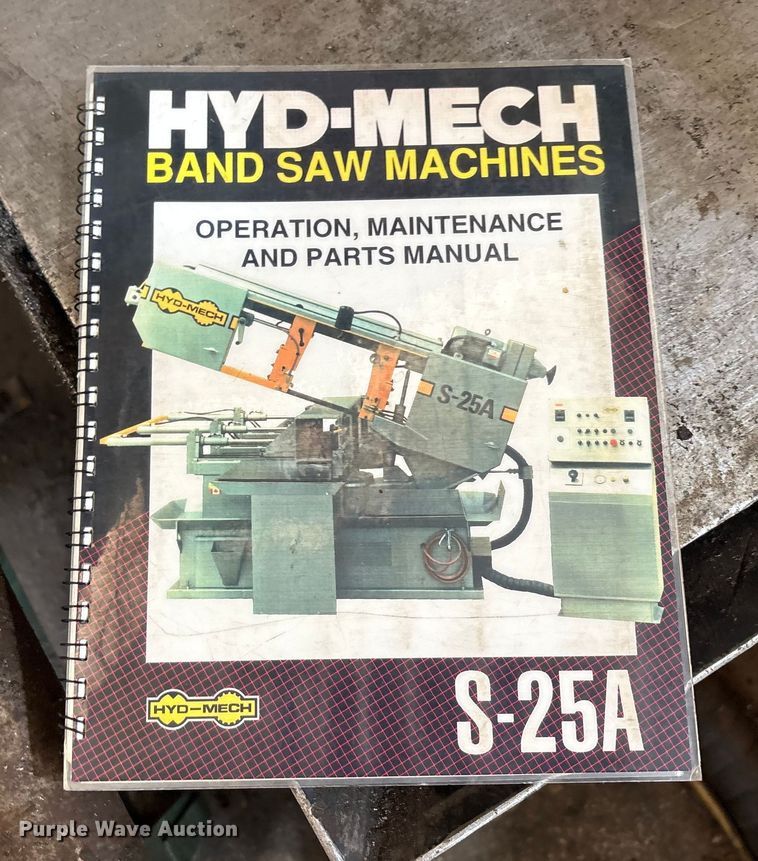 image for item EU4886 Hyd-Mech S-25A Band saw