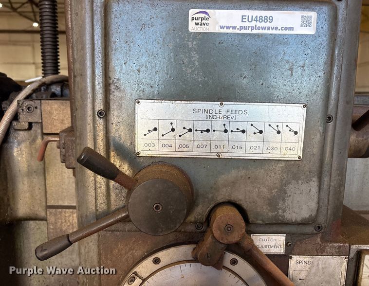 image for item EU4889 Ikeda RM-1575 radial arm drill press