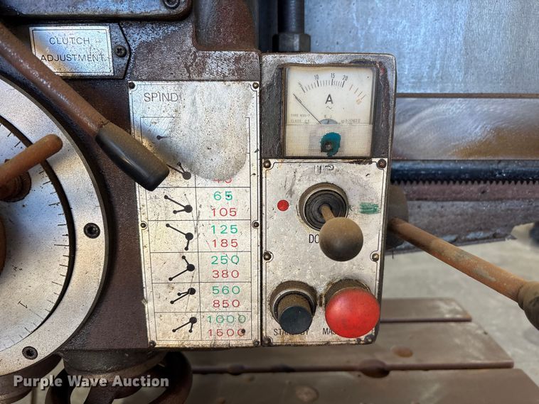 image for item EU4889 Ikeda RM-1575 radial arm drill press