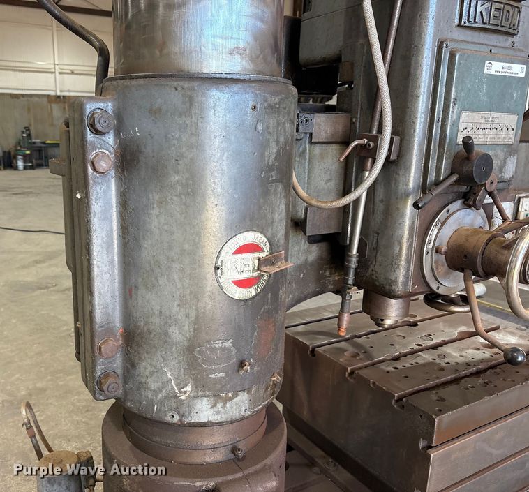image for item EU4889 Ikeda RM-1575 radial arm drill press