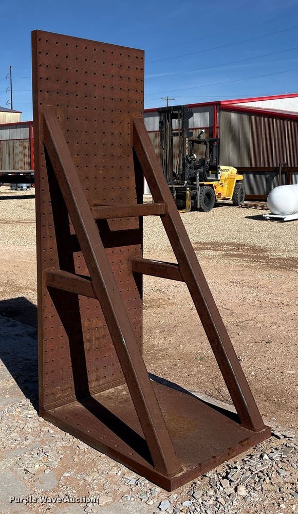 image for item EU4890 8' drilled metal angle plate