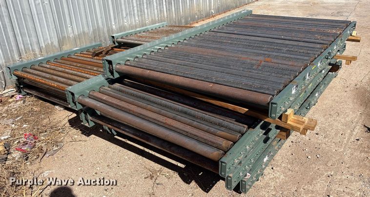 image for item EU4894 (16) metal roller conveyors 