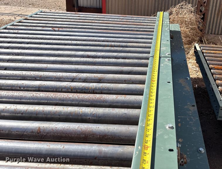 image for item EU4894 (16) metal roller conveyors 