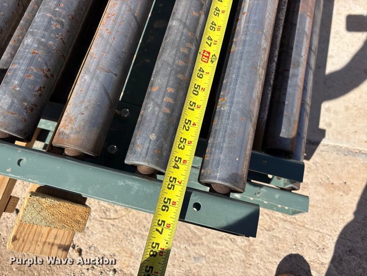 image for item EU4894 (16) metal roller conveyors 