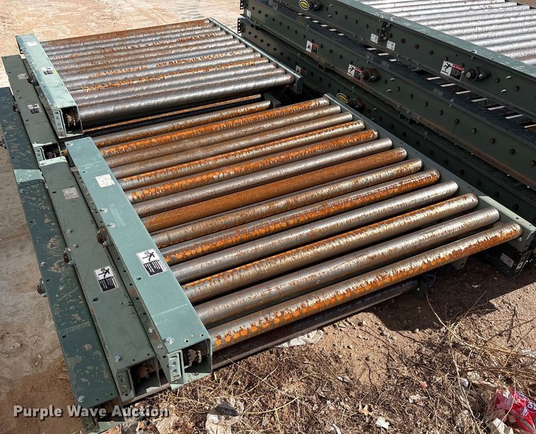 image for item EU4894 (16) metal roller conveyors 