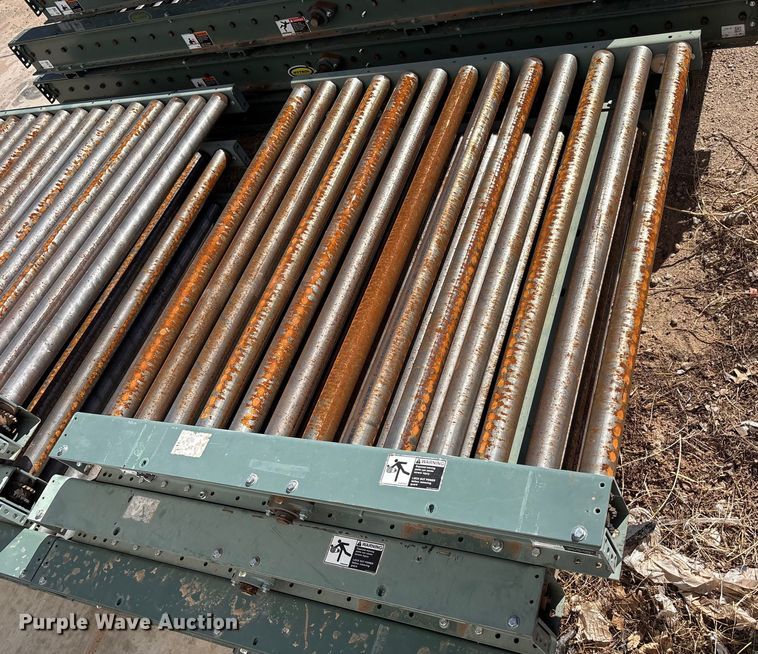 image for item EU4894 (16) metal roller conveyors 