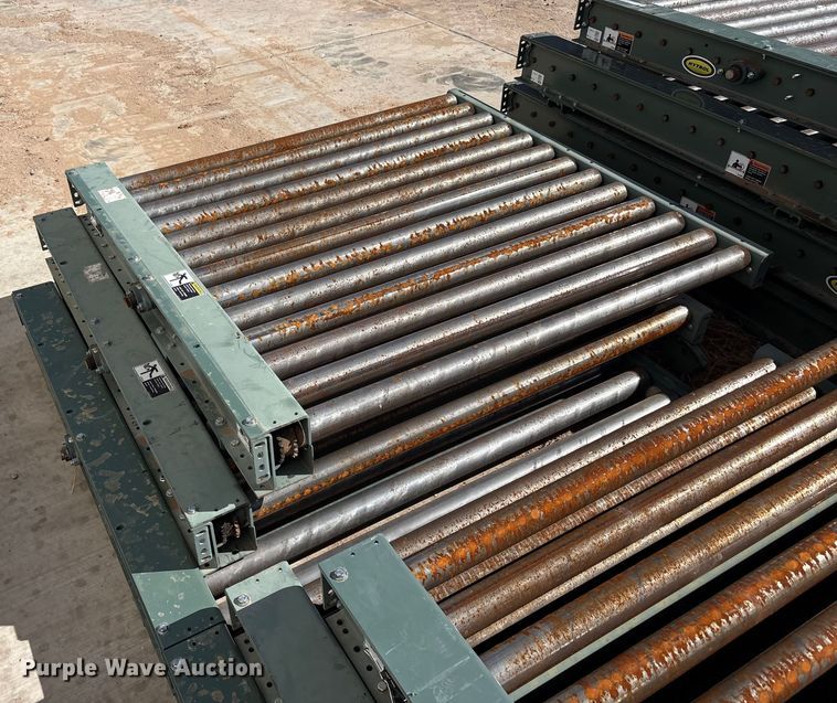 image for item EU4894 (16) metal roller conveyors 