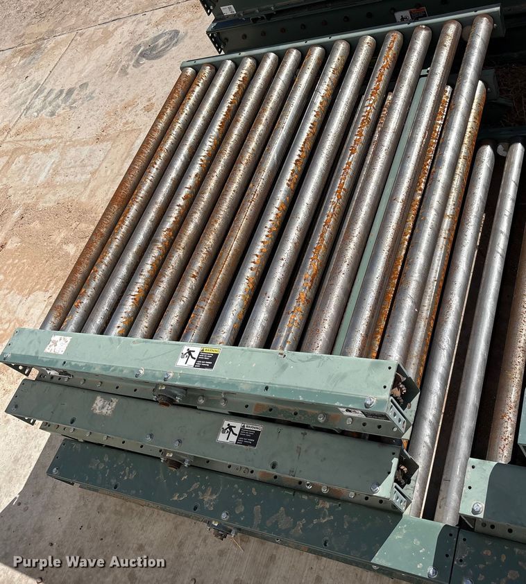 image for item EU4894 (16) metal roller conveyors 