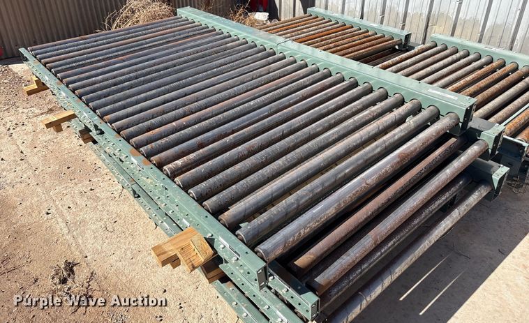 image for item EU4894 (16) metal roller conveyors 