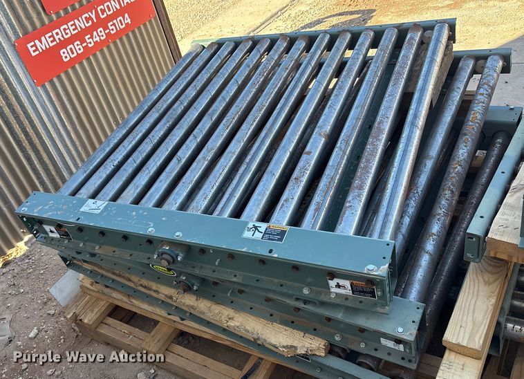 image for item EU4894 (16) metal roller conveyors 