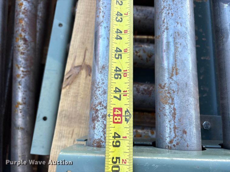 image for item EU4894 (16) metal roller conveyors 