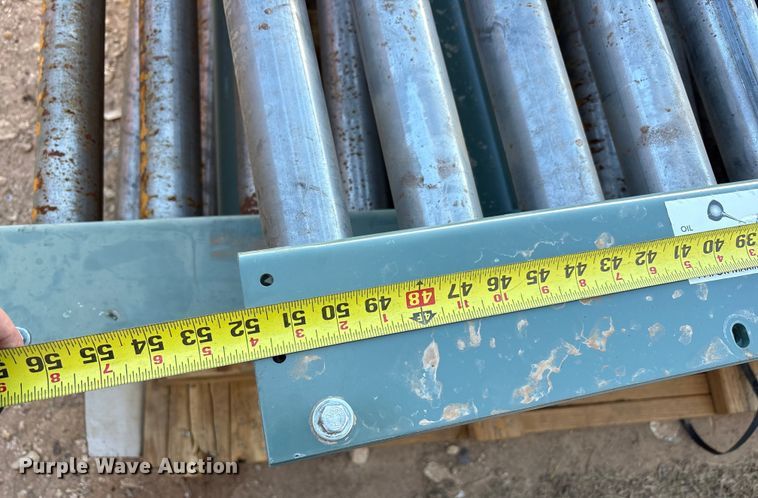 image for item EU4894 (16) metal roller conveyors 