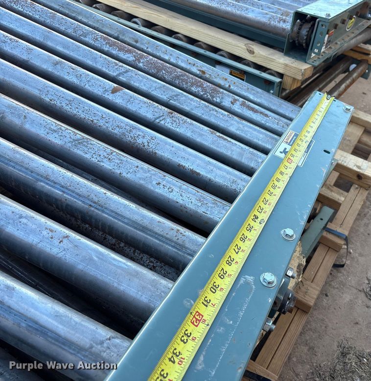 image for item EU4894 (16) metal roller conveyors 