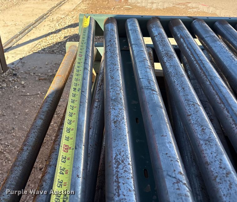 image for item EU4894 (16) metal roller conveyors 