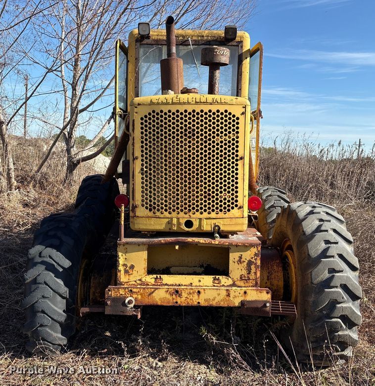 image for item EU7355 1971 Caterpillar 12F rigid frame motor grader
