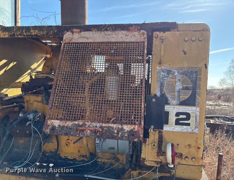 image for item EU7355 1971 Caterpillar 12F rigid frame motor grader
