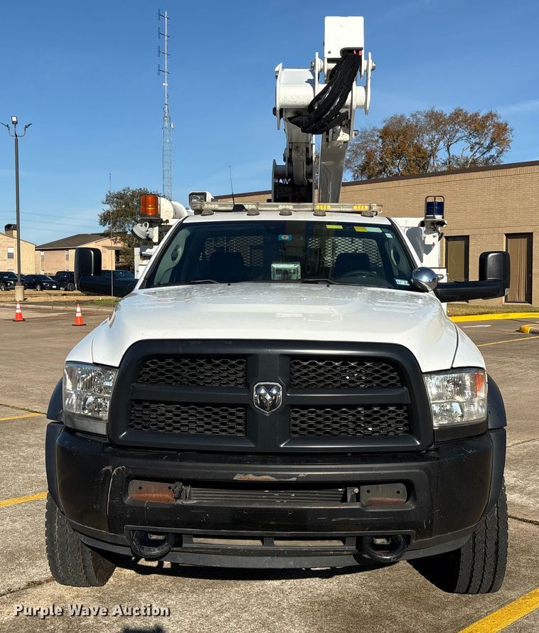 image for item EU7367 2017 RAM 5500 bucket truck