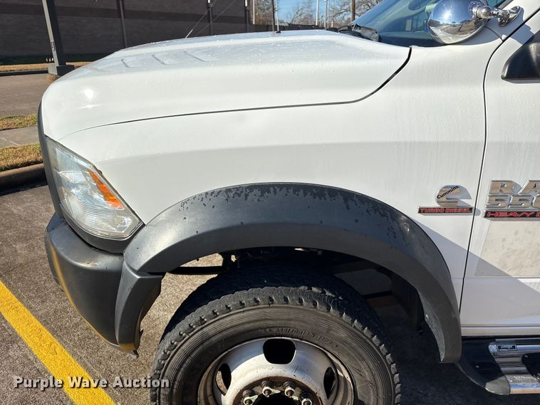 image for item EU7367 2017 RAM 5500 bucket truck