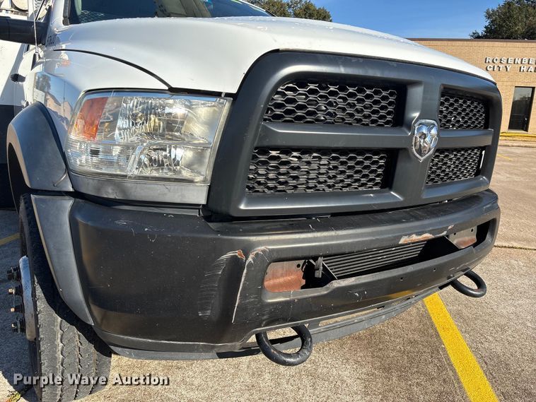 image for item EU7367 2017 RAM 5500 bucket truck