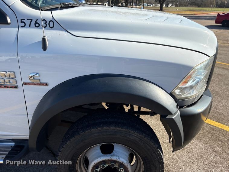 image for item EU7367 2017 RAM 5500 bucket truck